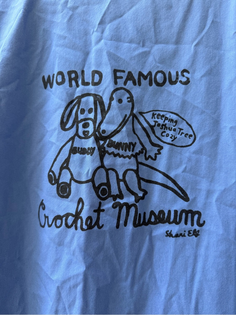 World Famous Crochet Museum Button Up